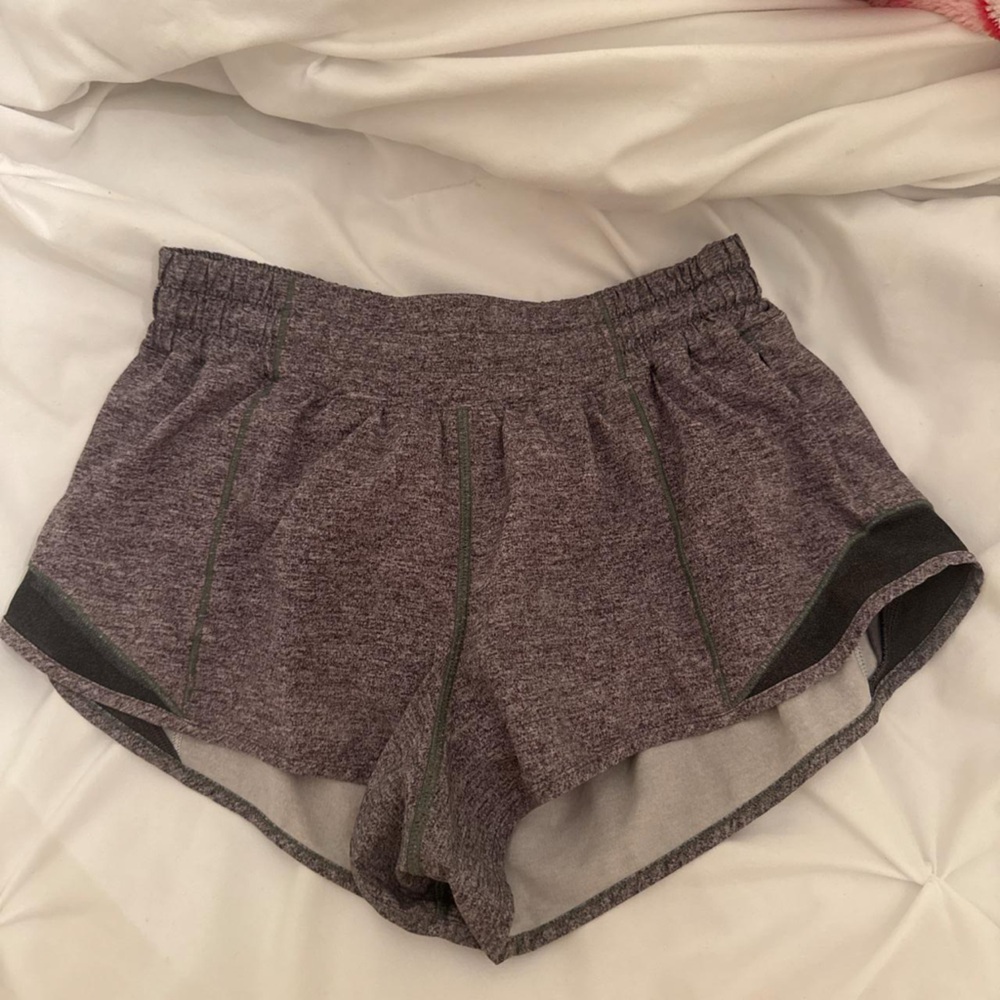 Lululemon Athletica Gray Athletic Shorts